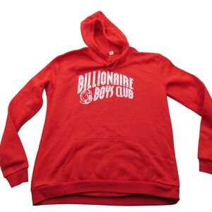 Billionaire Boys Club Red Graphic Hoodie Mens 3XL‎ Pullover Astronaut Logo